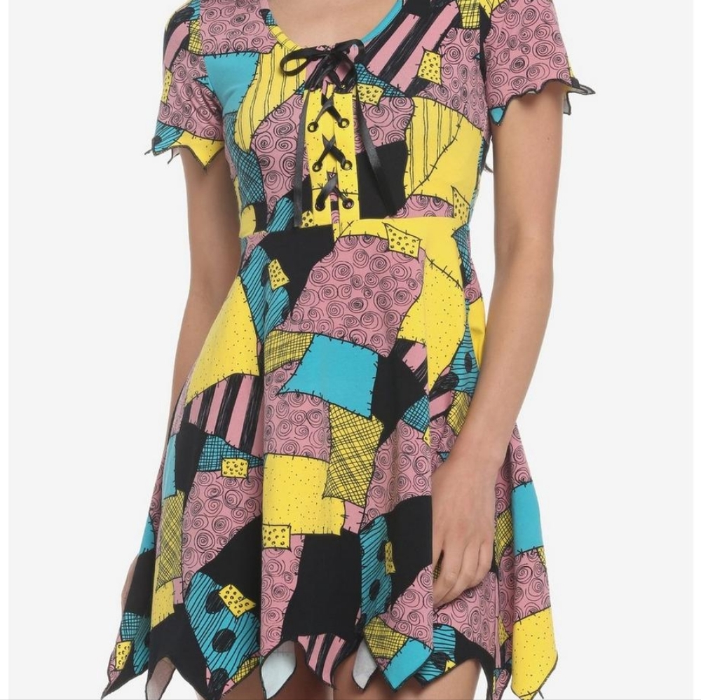 Disney Nightmare Before Christmas Sally Dress , inspired tights & mouse ears